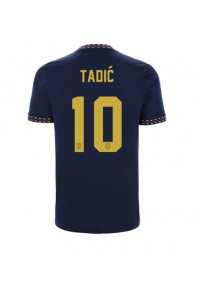 Ajax Dusan Tadic #10 Fotballdrakt Borte Klær 2022-23 Korte ermer